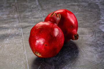 Fresh sweet juicy pomegranate fruit