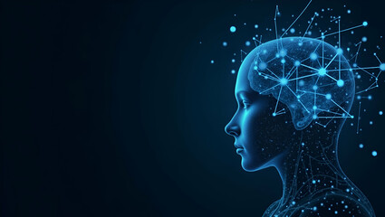 Elegant Visual Narrative: AI-Powered Problem Solving with Advanced Analytics and Dynamic Models for Complex Digital Ecosystems - Stock Photo Concept with Left Space