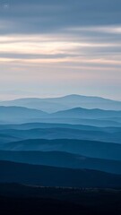 Fototapeta premium Frozen Lake Gradient – Icy Blue to Steel Grey for Cold, Winter-Inspired Background with Crisp, Clean Tones