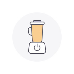 COFFE MAKER vector icon stock illustration
