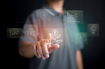 Interactive financial planning tools for modern business and investment strategies.