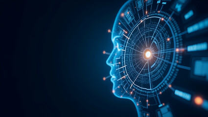 Wallpaper design showcasing AI driven investment analysis with expansive empty space and elegant digital visuals capturing dynamic predictive modeling robust quantitative insights and innovative algor