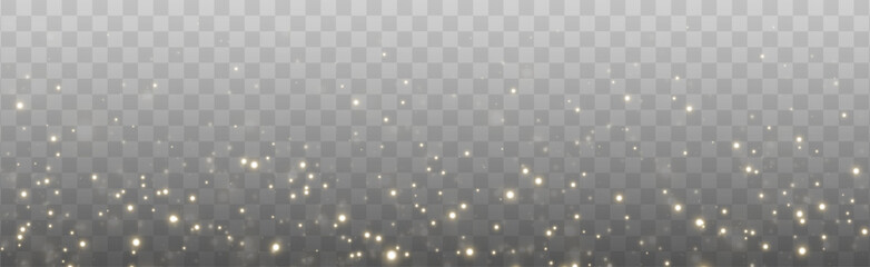 festive golden dust and sparkle background featuring glowing stars, magic particles, and shiny confetti. Perfect for Christmas, celebration designs, or any sparkling holiday theme