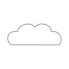cloud line art