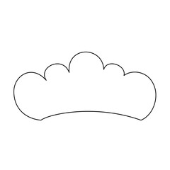 cloud line art