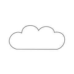 cloud line art