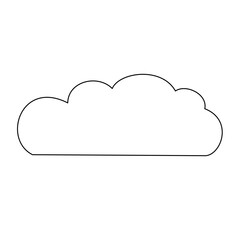 cloud line art