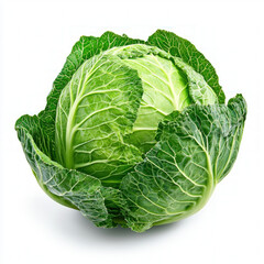 Fototapeta premium green cabbage isolated