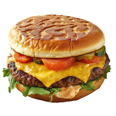 Cheeseburger PNG Download on transparent background