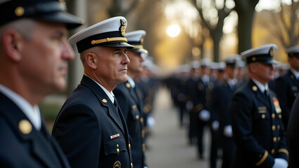 Capture dignified imagery honoring navy and army veterans with meticulously composed visuals that embody disciplined service storied heritage and refined national tribute in  Photo Stock  Concept  and