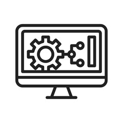 System icon vector image. Suitable for mobile apps, web apps and print media.