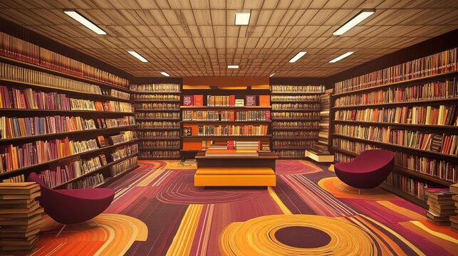 empowerment in pages: a modern library exhibit celebrating civil rights history and education - perfect poster image for inspiring spaces