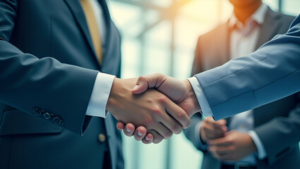 Examine refined strategic alliances with artful imagery capturing multilateral partnerships collaborative initiatives and formal diplomatic engagement for premium photo stock in  Photo Stock  Concept 