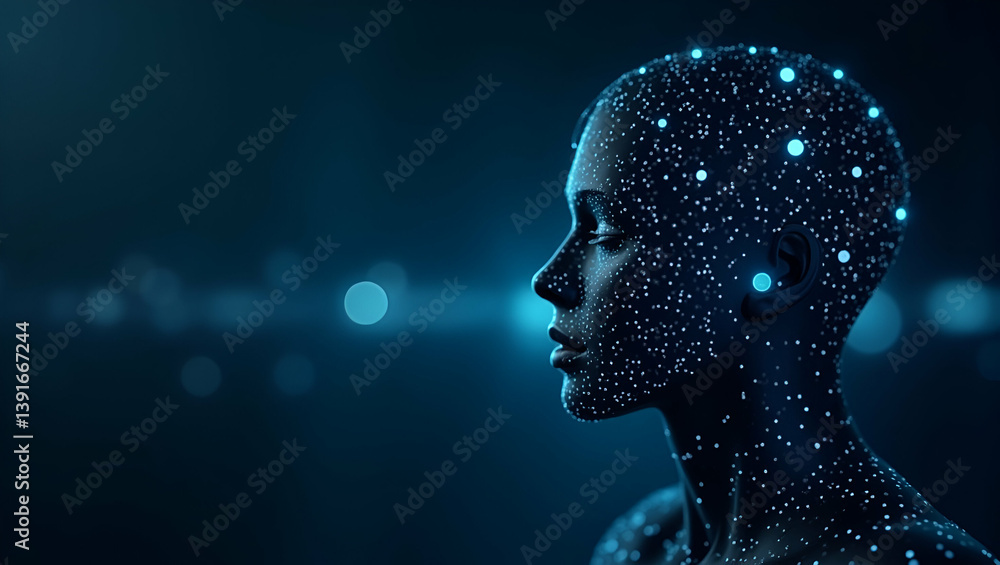 Poster transformative ai applications: revolutionizing photo stock industry with machine learning, data ana