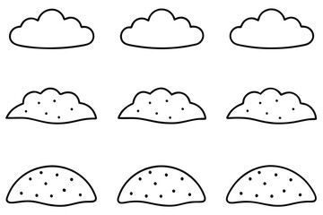 Loam Line Art Detailed Illustration for Creative Artistic Design  