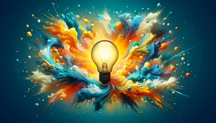 Colorful Creativity: Explosive Ideas