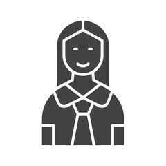 Chief Executive Officer icon vector image. Suitable for mobile apps, web apps and print media.
