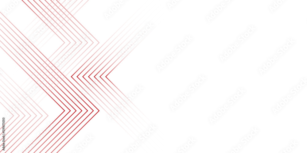 Aufkleber abstract beautiful perfect random red lines background. abstract red lines with white background cre