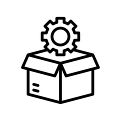 Service Packages icon vector image. Suitable for mobile apps, web apps and print media.