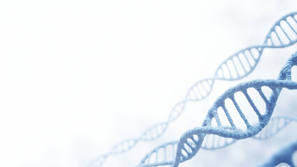 Flat Refined Wallpaper Background: Abstract Motifs from Proteomics & Genomics with Expansive Space for Text - Ideal for Molecular Studies & Advanced Research