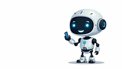 Explore a flat, cute vector illustration showcasing AI-driven robotics and precision automation for efficient manufacturing solutions.