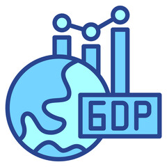 Gross Domestic Product GDP illustration