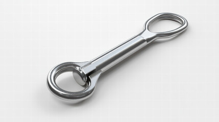 Stainless Steel Anchor Ring: A close-up photo of a polished stainless steel anchor ring, showcasing its robust construction and intricate design. Ideal for marine, industrial.