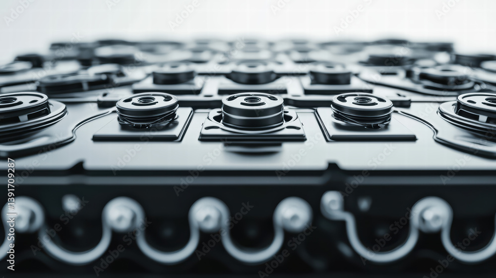 Aufkleber technology circuit board: a captivating close-up of a meticulously designed circuit board, showcasin