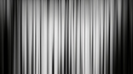 Obraz premium Abstract black and white vertical lines create a blurred and textured background.