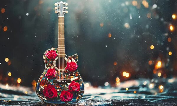 Guitar party style.