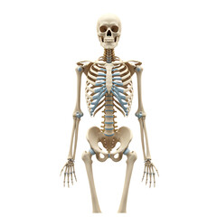 Human Skeleton Anatomy: Medical Illustration