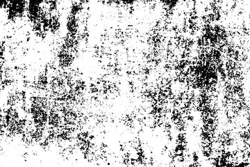 Distress black texture overlay. White background on cement floor texture