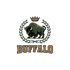 Buffalo logo design
