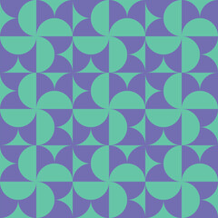 Geometric Vector Seamless Pattern Digital Paper, Abstract Colorful Background for Graphic Design, Scrapbooking, Textile, and Printing Projects