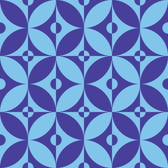 Geometric Vector Seamless Pattern Digital Paper, Abstract Colorful Background for Graphic Design, Scrapbooking, Textile, and Printing Projects