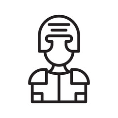 Game Character III icon vector image. Suitable for mobile apps, web apps and print media.