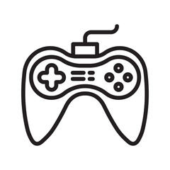 Play Station icon vector image. Suitable for mobile apps, web apps and print media.