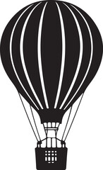 Obraz premium Hot Air Balloon Silhouette Bundle 