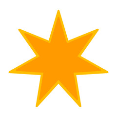 Fototapeta premium Complex Star Icon