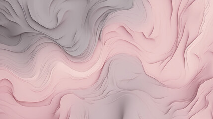 Fondo abstracto de color rosa y negro con ondas orgánicas