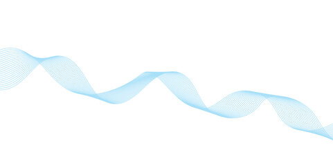 Abstract wave line for banner, wallpaper background with wave design.	