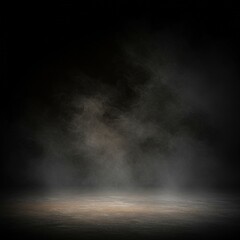 Fototapeta premium Black background smoke texture with backgrounds