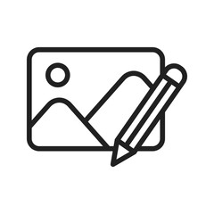 Edit icon vector image. Suitable for mobile apps, web apps and print media.