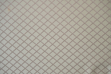 textured fabric with rhombus pattern