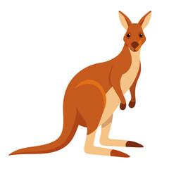 Find the best kangaroo illustration vector image for your design projects and educational resources needs