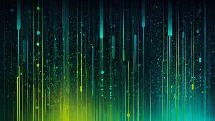 fiber optics background with lots of light spots