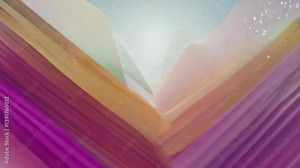 Poster current 3d digital sound waves or data transfer process. abstract concept of big data analysis, arti