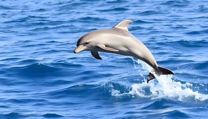 dolphin is jumping out of the water