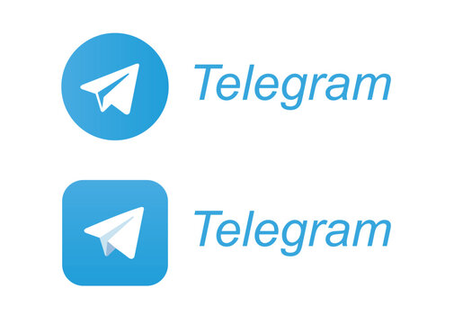 Telegram Logo free download, Telegram marker icon, Latest Telegram, Telegram APP. Telegram button.