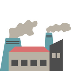 Obraz premium Industrial Air Pollution